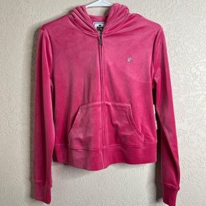Brand New With Tag Pink Juicy Couture Velour Zip up Jacket